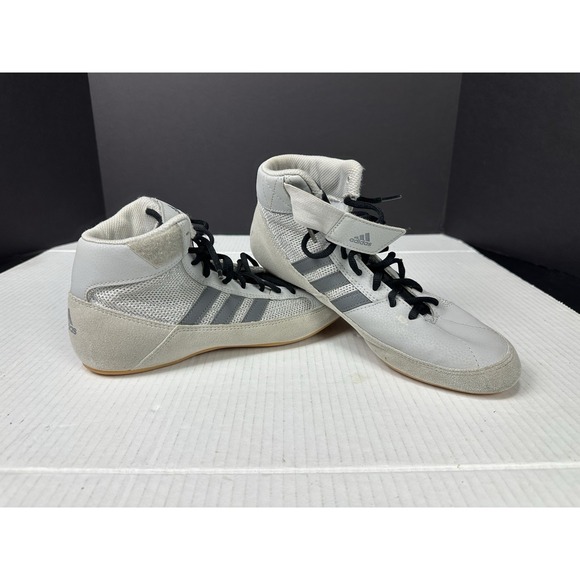 adidas Other - Adidas HVC 2 Wrestling Shoes Mens 8 AC7502 Gum Sole Silver Sneakers